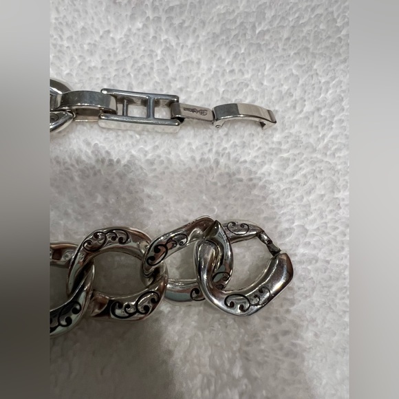 Brighton open link sterling necklace - Picture 4 of 7